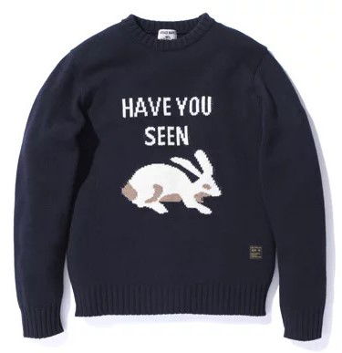 Суитчър BAPE Ursus Round Neck Knit Черно | 3860-120-002, 0