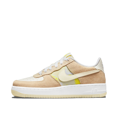 Кецове и обувки Nike Air Force 1 Low Lemon Drop GS Бежово | DM9476-700, 1