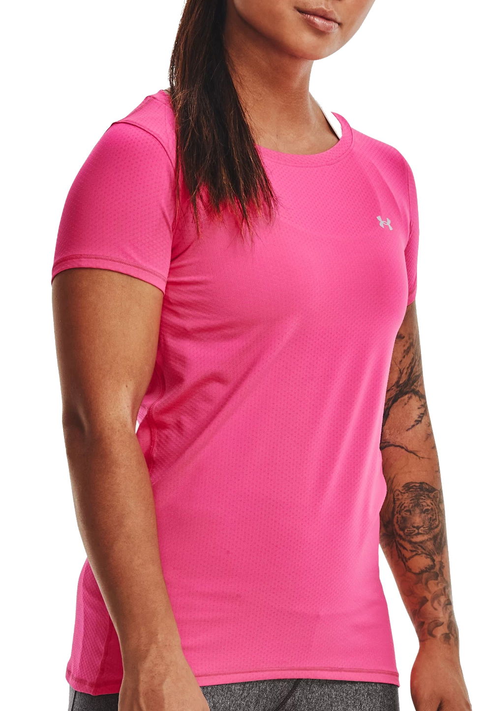 Тениска Under Armour Under Armour HeatGear T-Shirt Розово | 1328964-695, 0