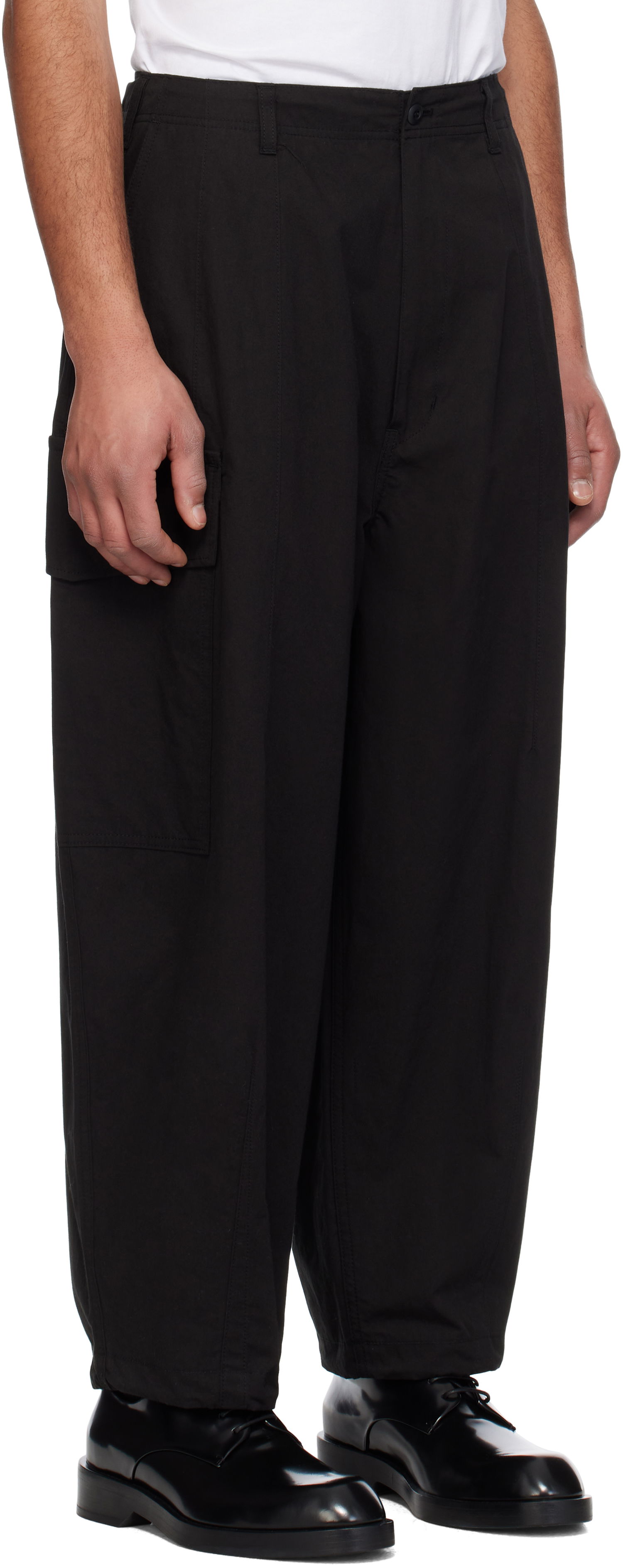 Карго панталони Comme des Garçons Homme Compact Weather Cargo Pants Черно | HO-P011-051, 1