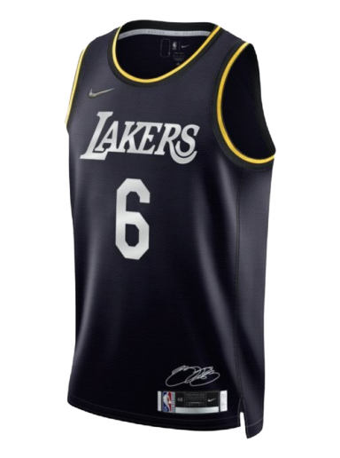 Фланелка Nike LeBron James Lakers Черно | DH8060-010