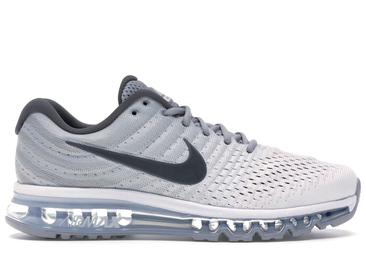 Кецове и обувки Nike Air Max 2017 Wolf Grey Сиво | 849559-101, 0