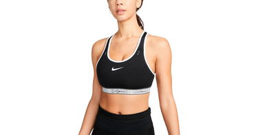 Сутиен Nike Swoosh On The Run Bra Черно | dv9914-010, 1