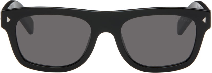 Слънчеви очила Prada Bold Square-Frame Sunglasses with Triangular Accents Черно | 0PR B12S 16K73155 8056262397398