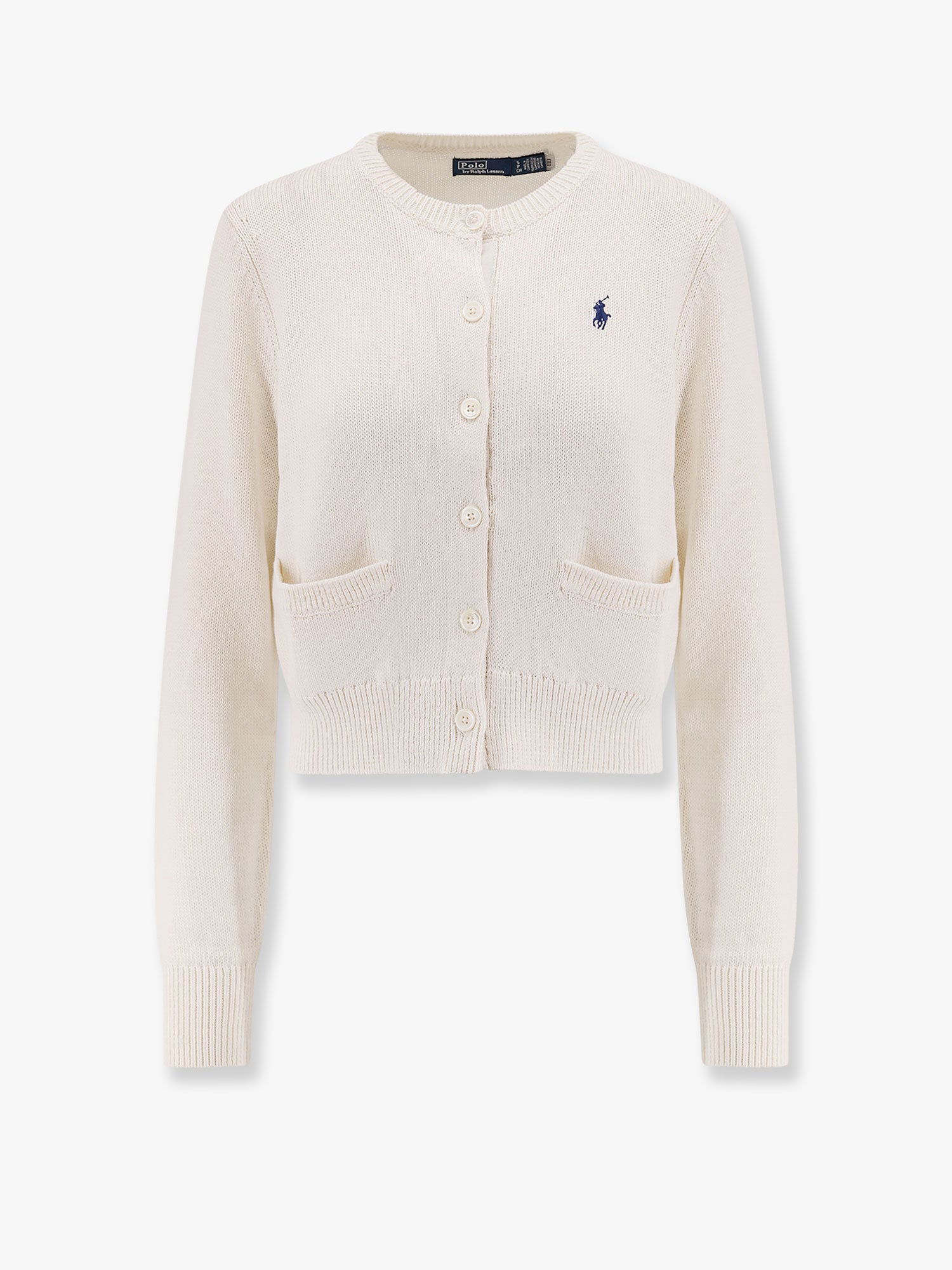 Пуловер Polo by Ralph Lauren Women's Polo Ralph Lauren Cropped Cardigan with Pockets Бяло | 211959296002, 0