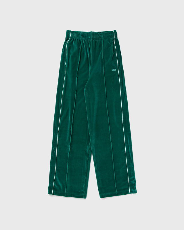 Green Velvet Track Pants