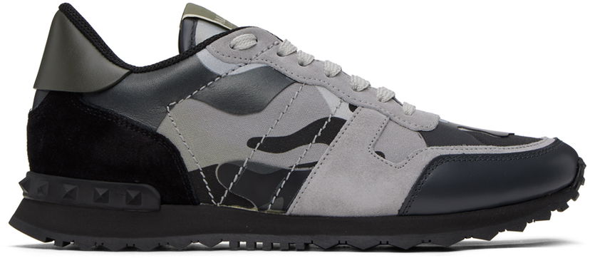 Кецове и обувки Valentino Valentino Garavani Rockrunner Сиво | 4Y2S0723XVU