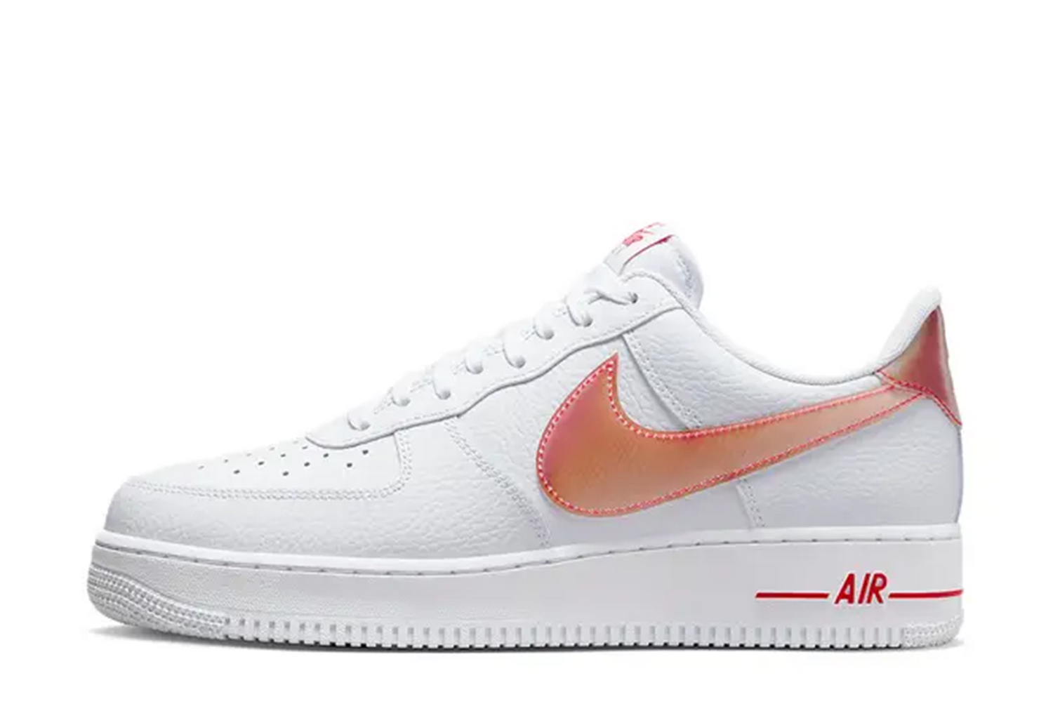 Кецове и обувки Nike Air Force 1 Low Jumbo "White Orange" Бяло | DV3505-100, 0