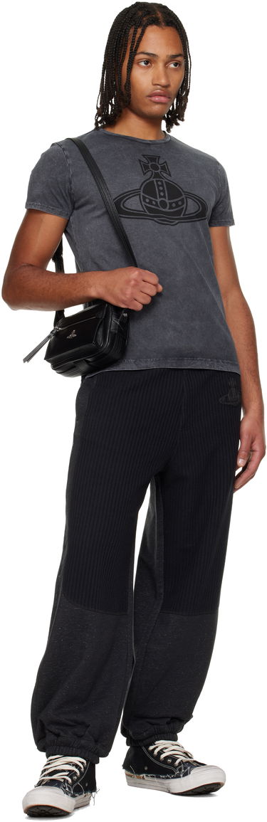 Чанта през рамо Vivienne Westwood Hannah Crossbody Bag Черно | 4803001DU-S000D-, 3