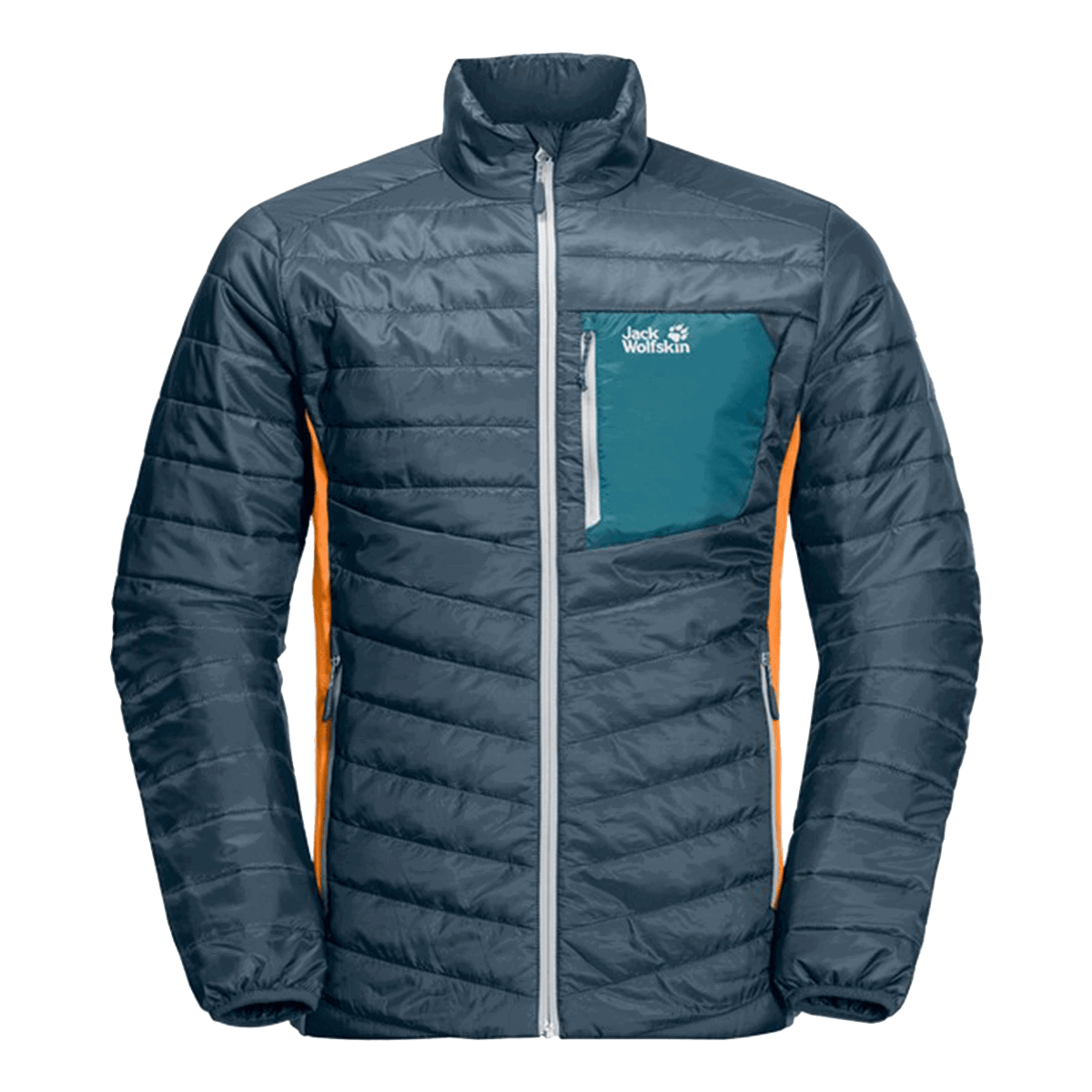 Пухо яке Jack Wolfskin ROUTEBURN Insulated Quilted Jacket Многоцветен | 1205413-1249, 0