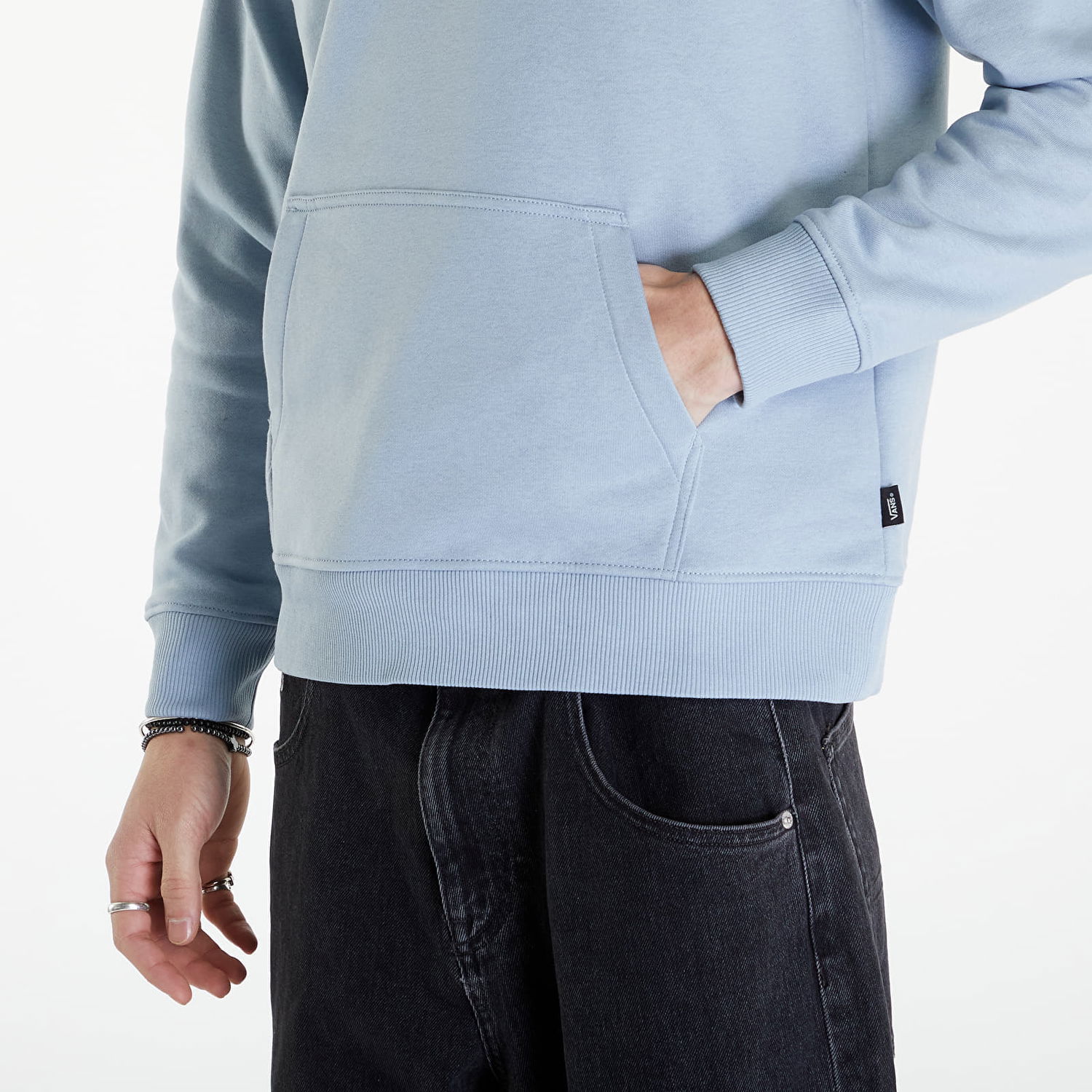 Суитчър Vans Flying V Bff Hoodie Eme Dusty Blue Синьо | VN00046YDSB1, 1