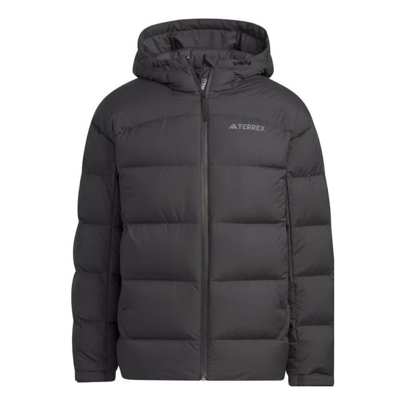 Пухо яке adidas Performance Terrex Men's Heavyweight Goose Down Jacket Черно | IL8965