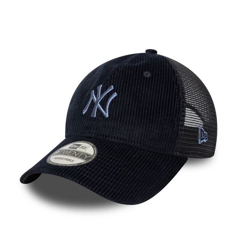 Шапка с козирка New Era New Era MLB Cord 9TWENTY NY Yankees Adjustable Cap Тъмно синьо | 60691101