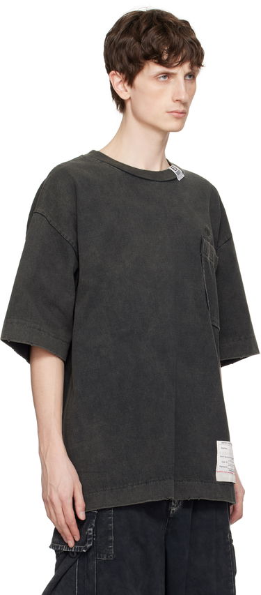 Тениска Maison MIHARA YASUHIRO MIHARA YASUHIRO Amateur Sewn Like T-Shirt Черно | A14TS601, 1