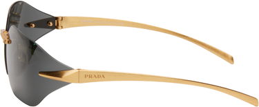 Слънчеви очила Prada Wrap Around Metal Sunglasses Черно | 0PR A55S 8056597958479, 2