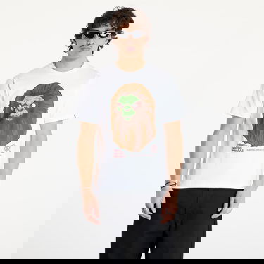 Тениска BAPE Horror Mad Face Tee Бяло | 001TEK701018F WHT, 0