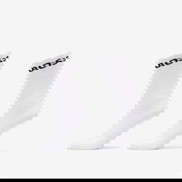 Чорапи BOSS Hugo 2-Pack of Quarter-Length Socks in Stretch Fabric White Бяло | 50469747-100, 0