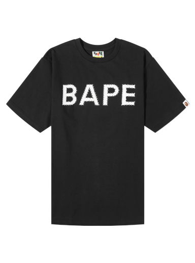 Тениска BAPE Crystal Stone Logo T-Shirt Черно | 001TEJ801066M-BLK