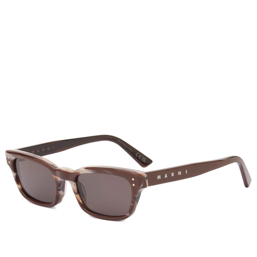 Слънчеви очила RETROSUPERFUTURE Retrosuperfuture x Marni Floosa Sunglasses Chocolate Horn Кафяво | 8059026145945