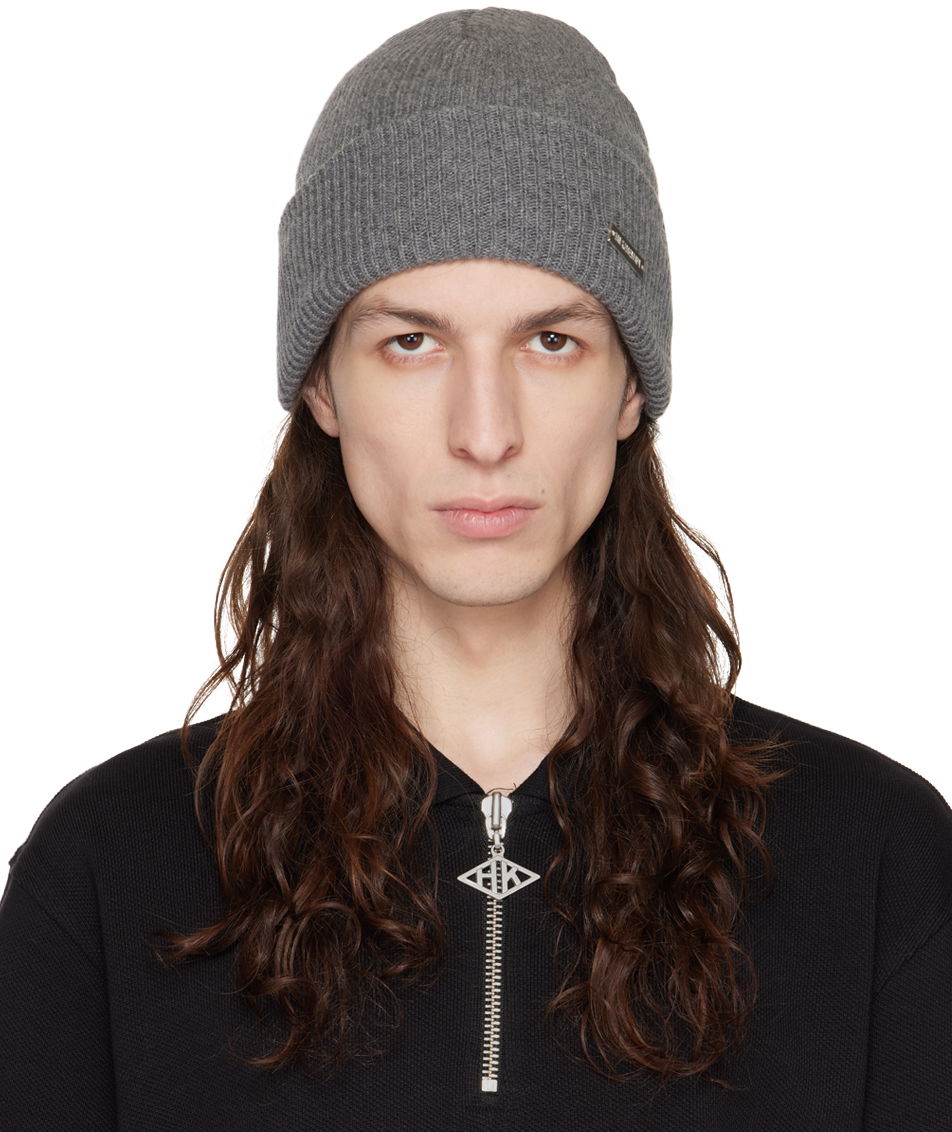Шапка Han Kjøbenhavn Han Kjobenhavn Knit Beanie Сиво | A-131792, 0
