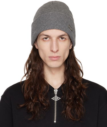 Шапка Han Kjøbenhavn Han Kjobenhavn Knit Beanie Сиво | A-131792, 0