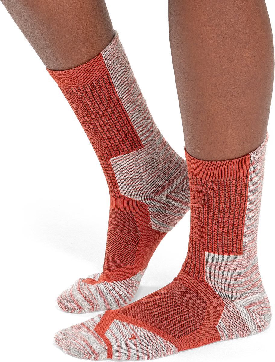 Чорапи On Running Explorer Merino Socks Червено | 387-01198, 0