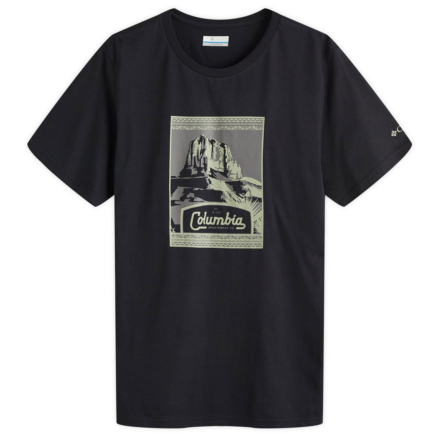 Тениска Columbia T-Shirt CSC Seasonal Logo Черно | 1991036-009, 0