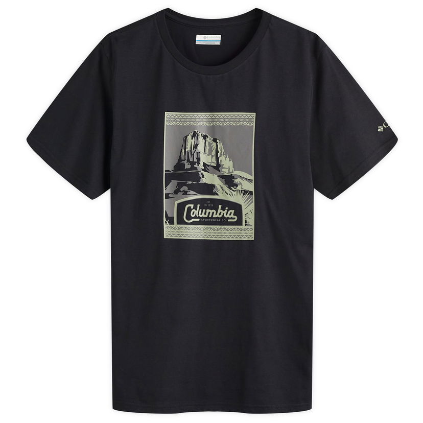 Тениска Columbia T-Shirt CSC Seasonal Logo Черно | 1991036-009