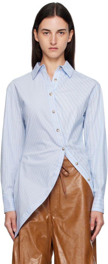 Риза Andersson Bell Andersson Bell Twist Check Shirt Синьо | atb1362w, 0