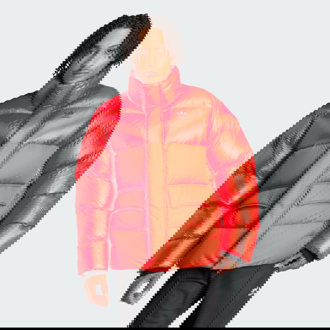 Пухо яке adidas Originals Midweight Down Puffer Jacket Червено | IR7132, 1