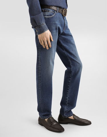 Дънки Dolce & Gabbana Regular Fit Cotton Jeans With Tag Синьо | GYJCCZG8MU2S9001, 3