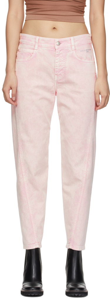 Дънки Stella McCartney Twisted Seam Jeans Розово | 604339SOH59, 0