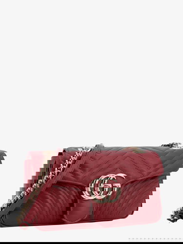 Дамска чанта Gucci GG MARMONT Бургунди | 443497AADPJ6207, 3