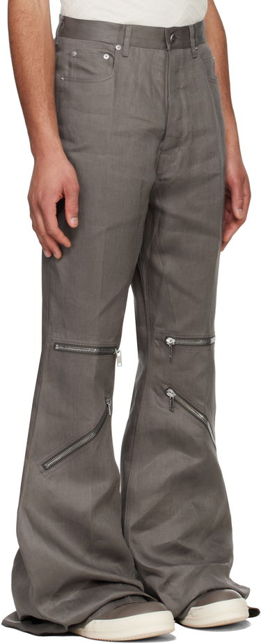 Панталони Rick Owens Rick Owens Hollywood Bolan Cargo Pants Сиво | RU01E5336 TWL, 1