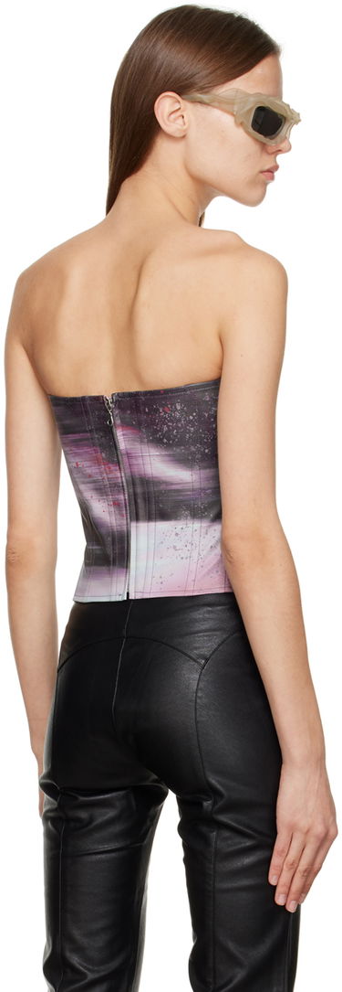 Потник Miaou Miaou Leia Print Corset Top Лилаво | 7010PPUMOP, 2