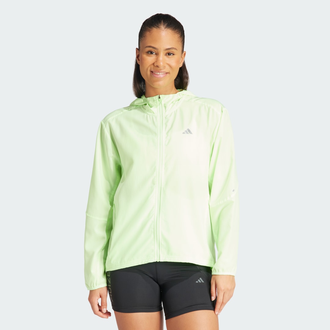 Яке adidas Performance Run It Jacket Зелено | IN0130, 0
