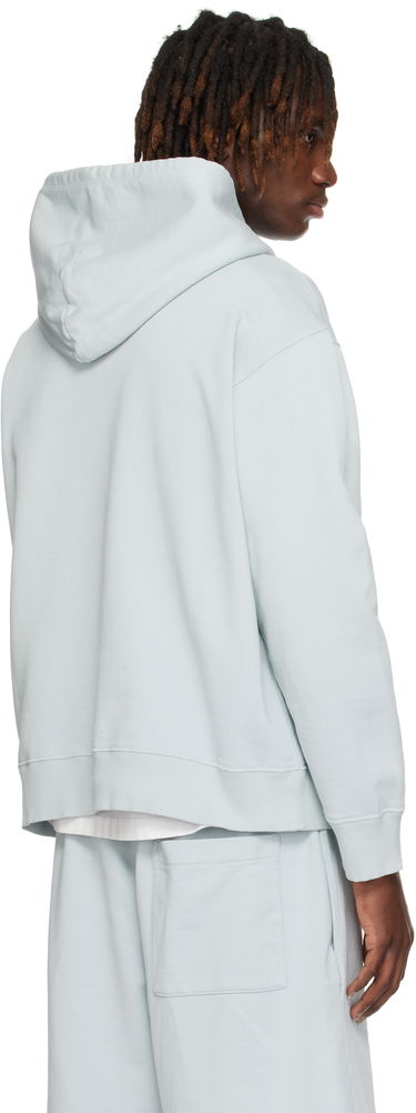 Суитчър Maison Margiela MM6 Maison Margiela Unbrushed Cotton Hoodie Синьо | SH0GU0018 M25012, 2