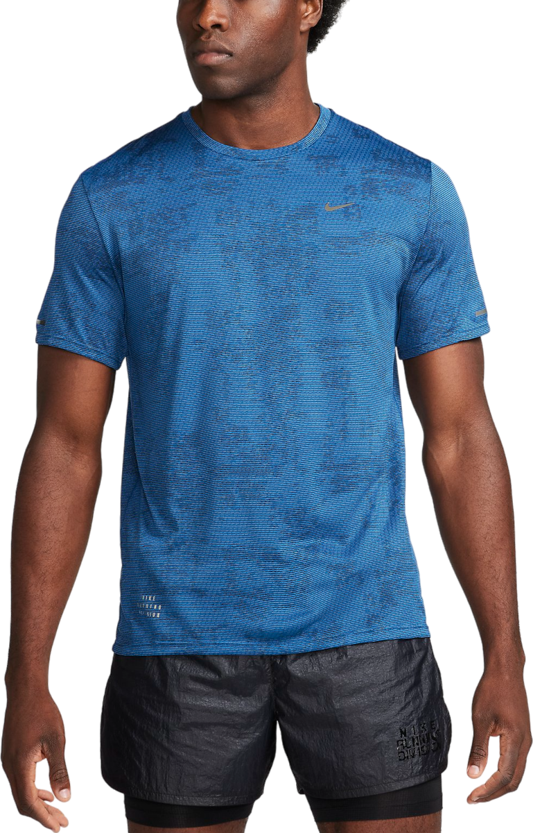 Тениска Nike M NK DFADV RUN DIV SS TOP Синьо | fn3383-476, 0