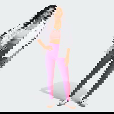 Сутиен adidas Performance 3-Stripes Sports Bra Розово | JP2293, 4