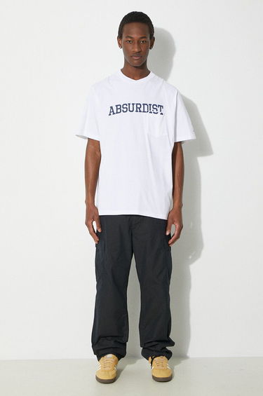 Тениска Engineered Garments Printed Cross T-Shirt Printed Бяло | OR424.NP106, 1