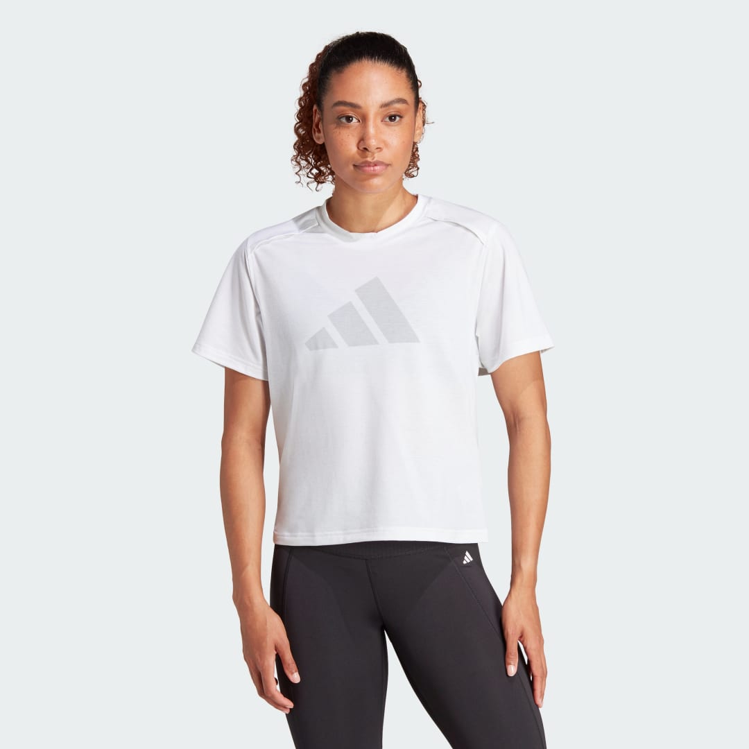 Тениска adidas Performance Performance Logo Training T-Shirt Бяло | IT2170, 1