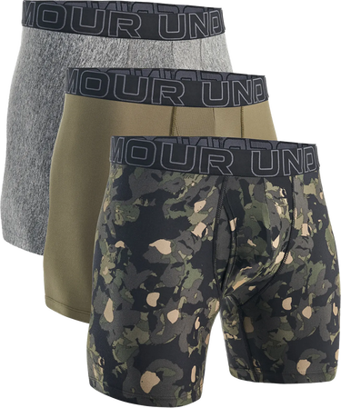 Боксерки Under Armour UA Perf Tech Nov 6in Boxer Briefs - 3 Pack Многоцветен | 1383879-391, 1