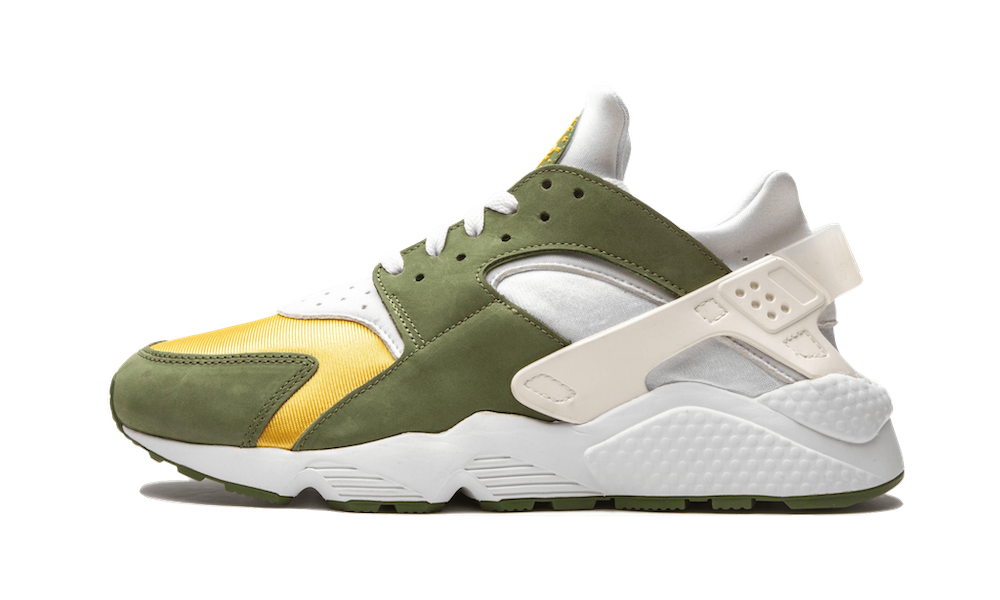 Кецове и обувки Nike Stussy x Air Huarache LE ''Dark Olive'' 2021 Зелено | DD1381-300, 0