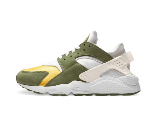 Кецове и обувки Nike Stussy x Air Huarache LE ''Dark Olive'' 2021 Зелено | DD1381-300