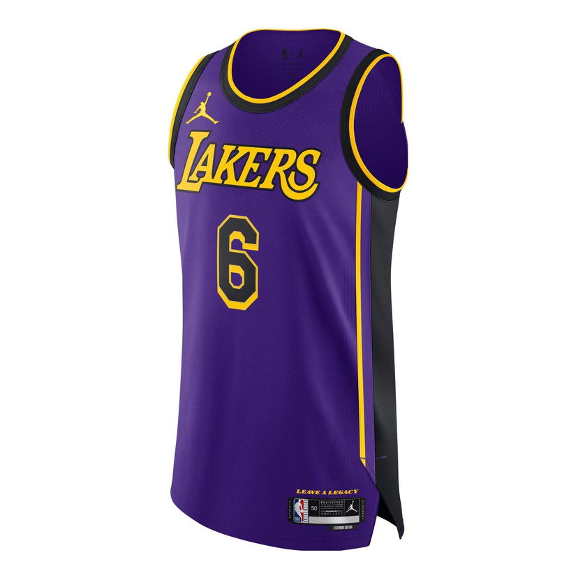Фланелка Jordan NBA LA LAKERS 'LeBron James 6' Jersey Лилаво | DQ0149-505
