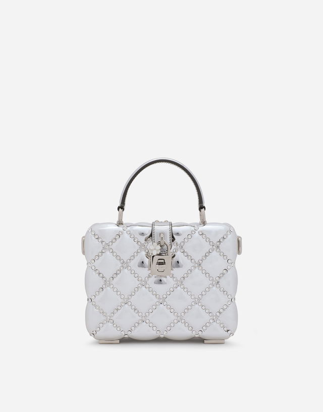 Dolce & Gabbana Crystal Embellished Vanity Case Bag