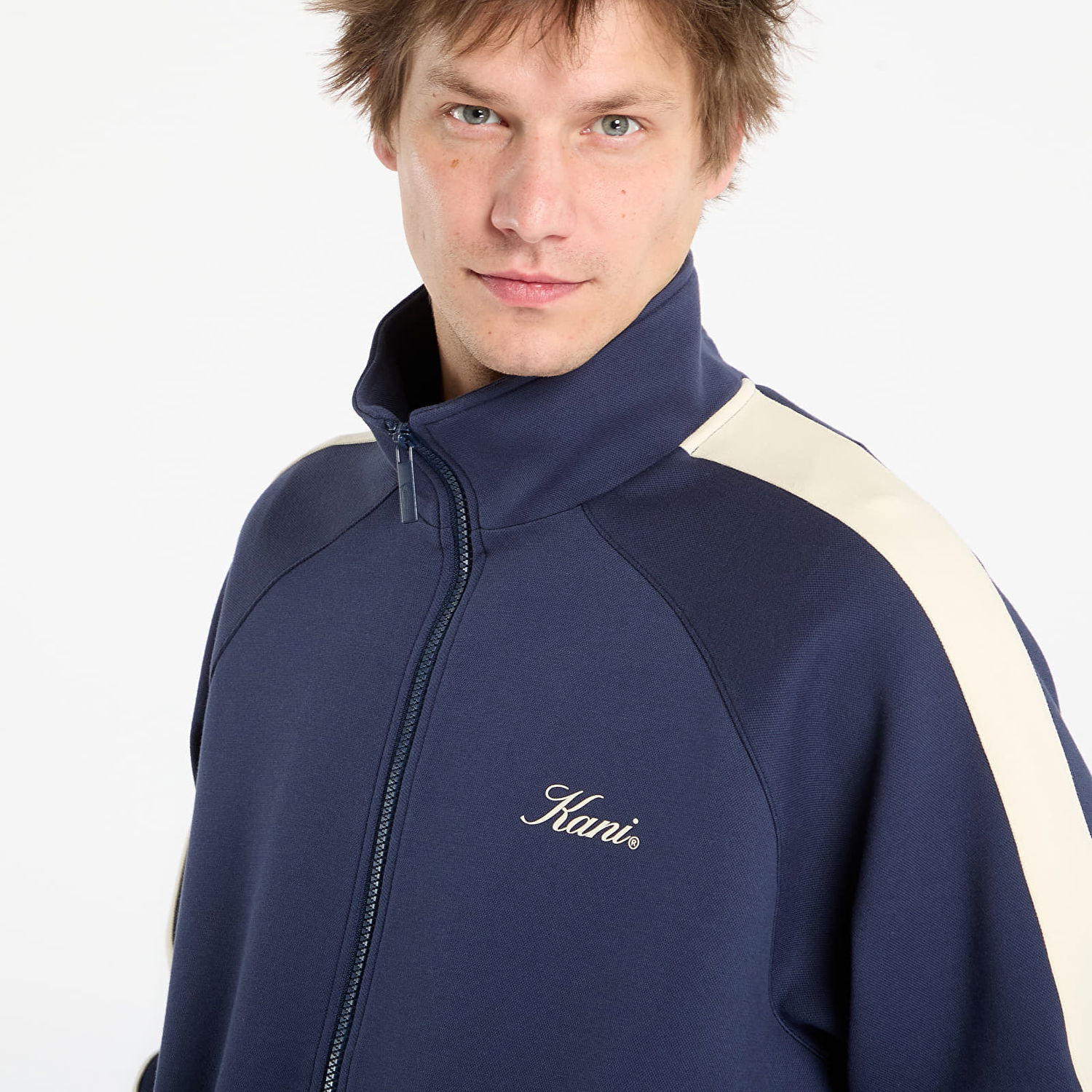 Яке Karl Kani Kani Sidestripe Track Jacket Тъмно синьо | PD00008936, 1