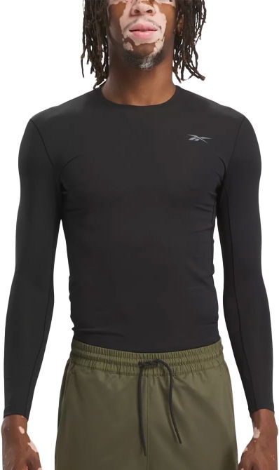 Тениска Reebok COMP LS TEE Черно | 100070385, 0