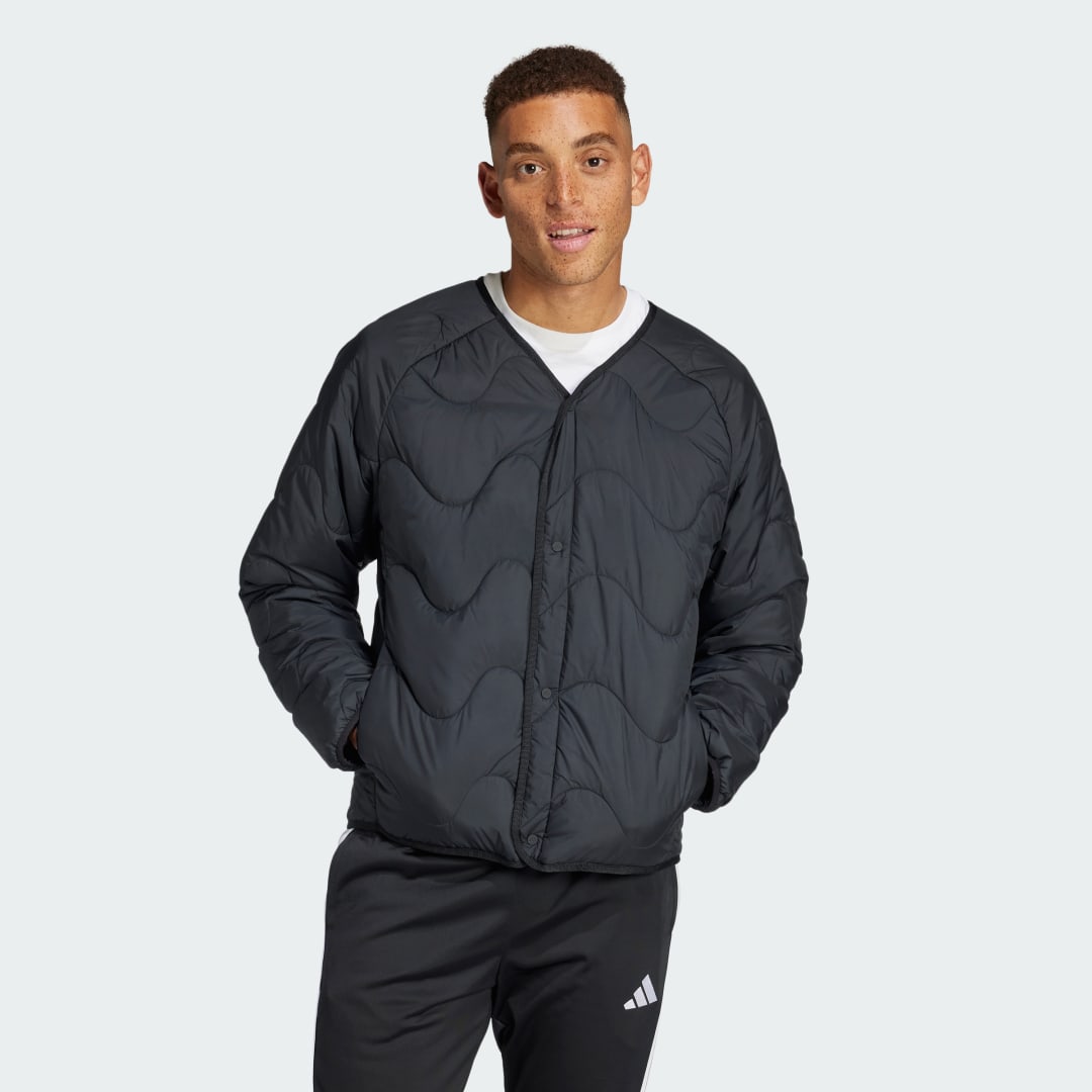 Пухо яке adidas Performance Nuganic Winter Insulated Jacket Черно | JJ1193, 0
