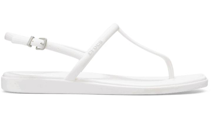 Кецове и обувки Crocs Miami Thong Flips Бяло | 209793-0WV